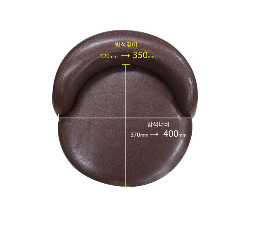 J) 높은의자_브라운